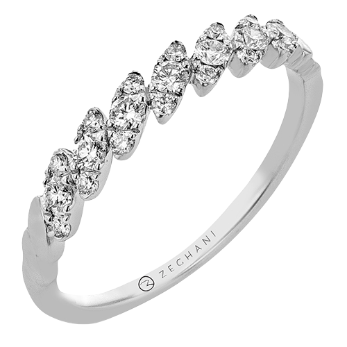 ZR2548 Right Hand Ring in 14k Gold with Diamonds
