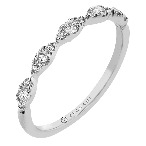 ZR2549 Right Hand Ring in 14k Gold with Diamonds
