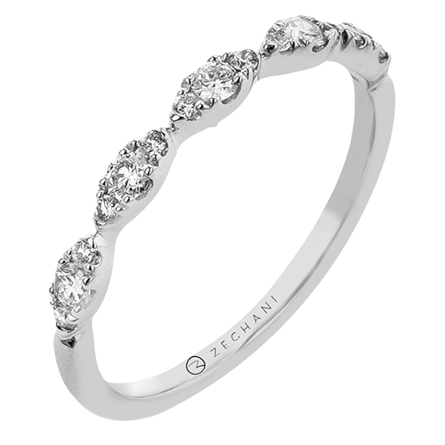 ZR2549 Right Hand Ring in 14k Gold with Diamonds