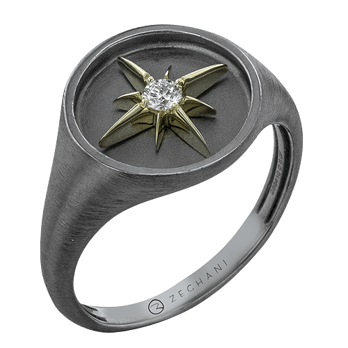 ZR2554 Right Hand Ring in 14k Gold with Diamonds