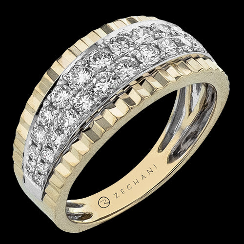 ZR2559 Right Hand Ring in 14k Gold with Diamonds