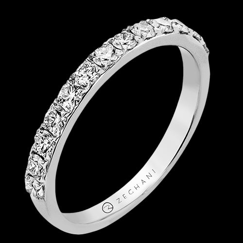 ZR2560-B Wedding Set in 14k Gold with Diamonds