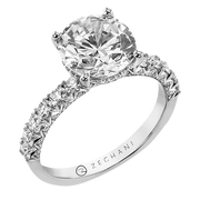 ZR2562 Wedding Set in 14k Gold with Diamonds