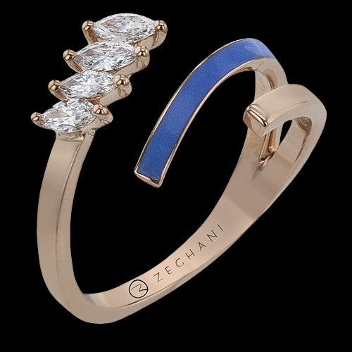 ZR2579 Color Ring in 14k Gold