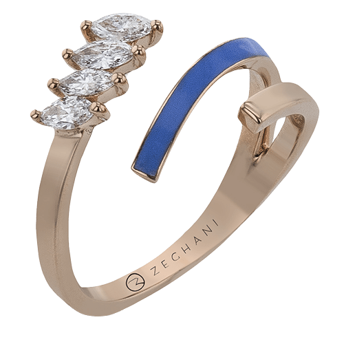 ZR2579 Color Ring in 14k Gold