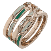 ZR2580 Color Ring in 14k Gold with Diamonds