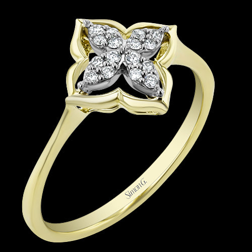 ZR2593 Right Hand Ring in 14k Gold with Diamonds