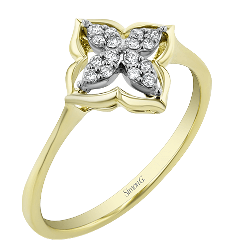 ZR2593 Right Hand Ring in 14k Gold with Diamonds