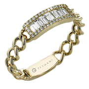 ZR2594 Right Hand Ring in 14k Gold with Diamonds