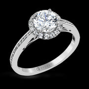 ZR25CHER Wedding Set in 14k Gold with Diamonds