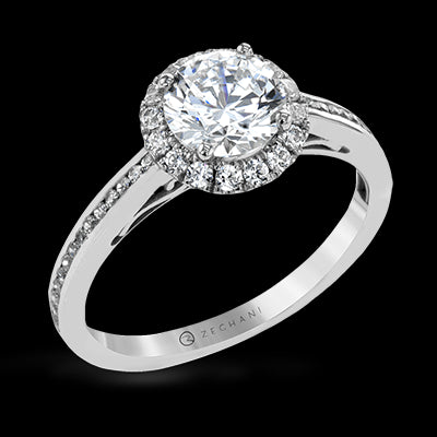 ZR25CHER Wedding Set in 14k Gold with Diamonds