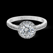 ZR25CHER Wedding Set in 14k Gold with Diamonds