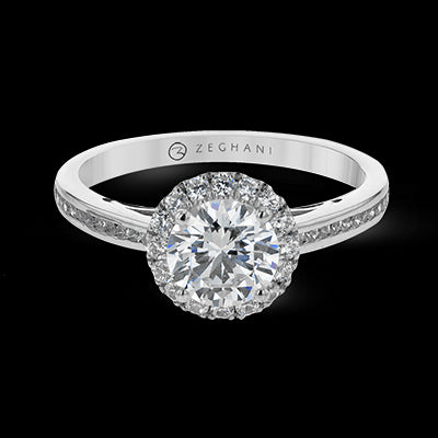 ZR25CHER Wedding Set in 14k Gold with Diamonds