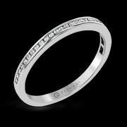 ZR25CHWB Wedding Set in 14k Gold with Diamonds