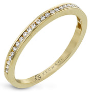 ZR25CHWB Wedding Set in 14k Gold with Diamonds