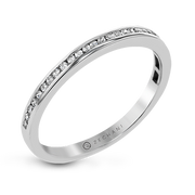 ZR25CHWB Wedding Set in 14k Gold with Diamonds