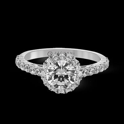 ZR25PRER Wedding Set in 14k Gold with Diamonds