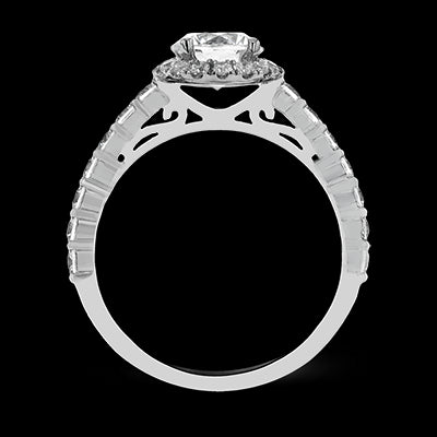 ZR25PRER Wedding Set in 14k Gold with Diamonds