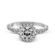 ZR25PRER Wedding Set in 14k Gold with Diamonds