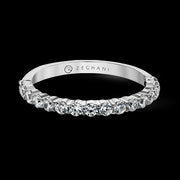 ZR25PRWB Wedding Band in 14k Gold with Diamonds