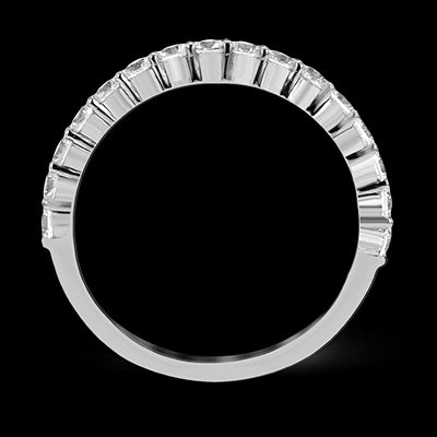 ZR25PRWB Wedding Band in 14k Gold with Diamonds