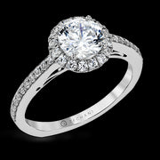 ZR25PVER Wedding Set in 14k Gold with Diamonds