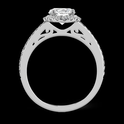 ZR25PVER Wedding Set in 14k Gold with Diamonds