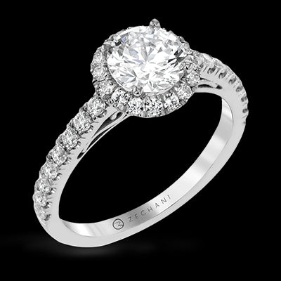 ZR25SPER Wedding Set in 14k Gold with Diamonds