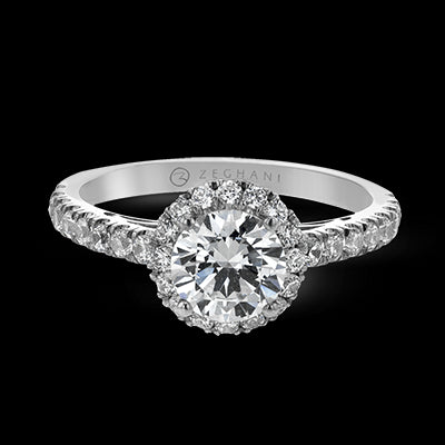 ZR25SPER Wedding Set in 14k Gold with Diamonds