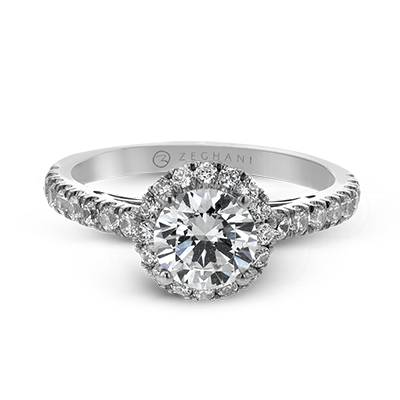 ZR25SPER Wedding Set in 14k Gold with Diamonds