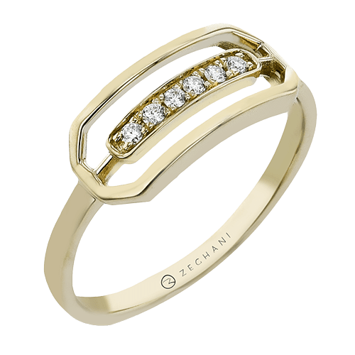 ZR2601-Y Right Hand Ring in 14k Gold with Diamonds