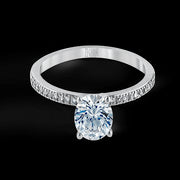 ZR260 Wedding Set in 14k Gold with Diamonds