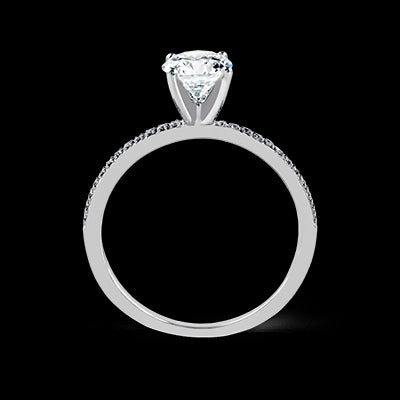 ZR260 Wedding Set in 14k Gold with Diamonds