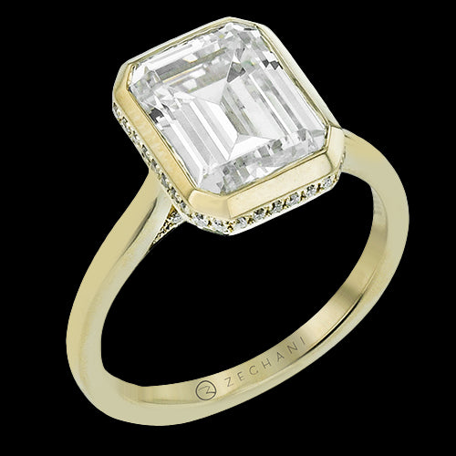 ZR2605-EM Engagement Ring in 14k Gold with Diamonds