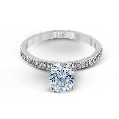 ZR260 Wedding Set in 14k Gold with Diamonds