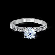 ZR263 Wedding Set in 14k Gold with Diamonds