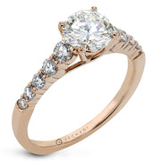 ZR27PRER-1 Wedding Set in 14k Gold with Diamonds