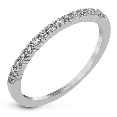 ZR27PRWB-1 Wedding Band in 14k Gold with Diamonds