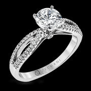 ZR28PRER Wedding Set in 14k Gold with Diamonds