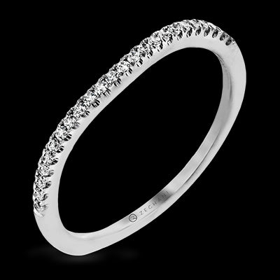 ZR28PRWB Wedding Set in 14k Gold with Diamonds