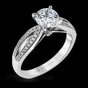 ZR28PVER Wedding Set in 14k Gold with Diamonds