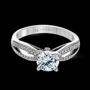 ZR28PVER Wedding Set in 14k Gold with Diamonds