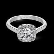 ZR29NDER Wedding Set in 14k Gold with Diamonds