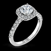 ZR29PRER Wedding Set in 14k Gold with Diamonds