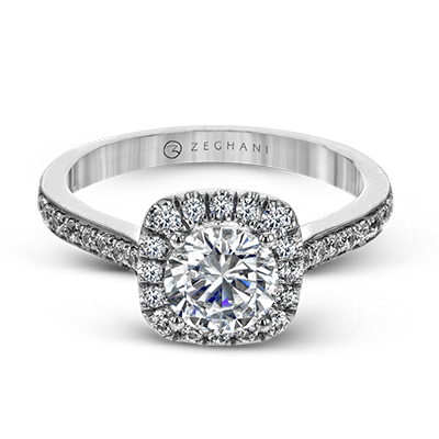 ZR29PVER Wedding Set in 14k Gold with Diamonds