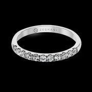 ZR29SPWB Wedding Band in 14k Gold with Diamonds