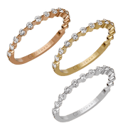 ZR305 Right Hand Ring in 14k Gold with Diamonds