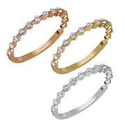 ZR305 Right Hand Ring in 14k Gold with Diamonds