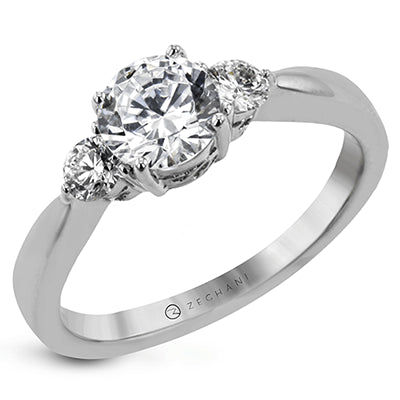 ZR30NDER Wedding Set in 14k Gold with Diamonds