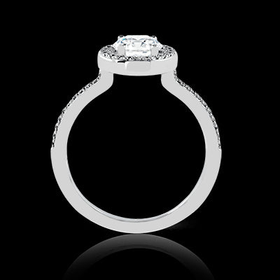 ZR357 Wedding Set in 14k Gold with Diamonds